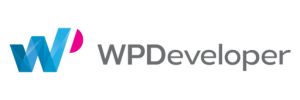 WPDeveloper logo with modern design